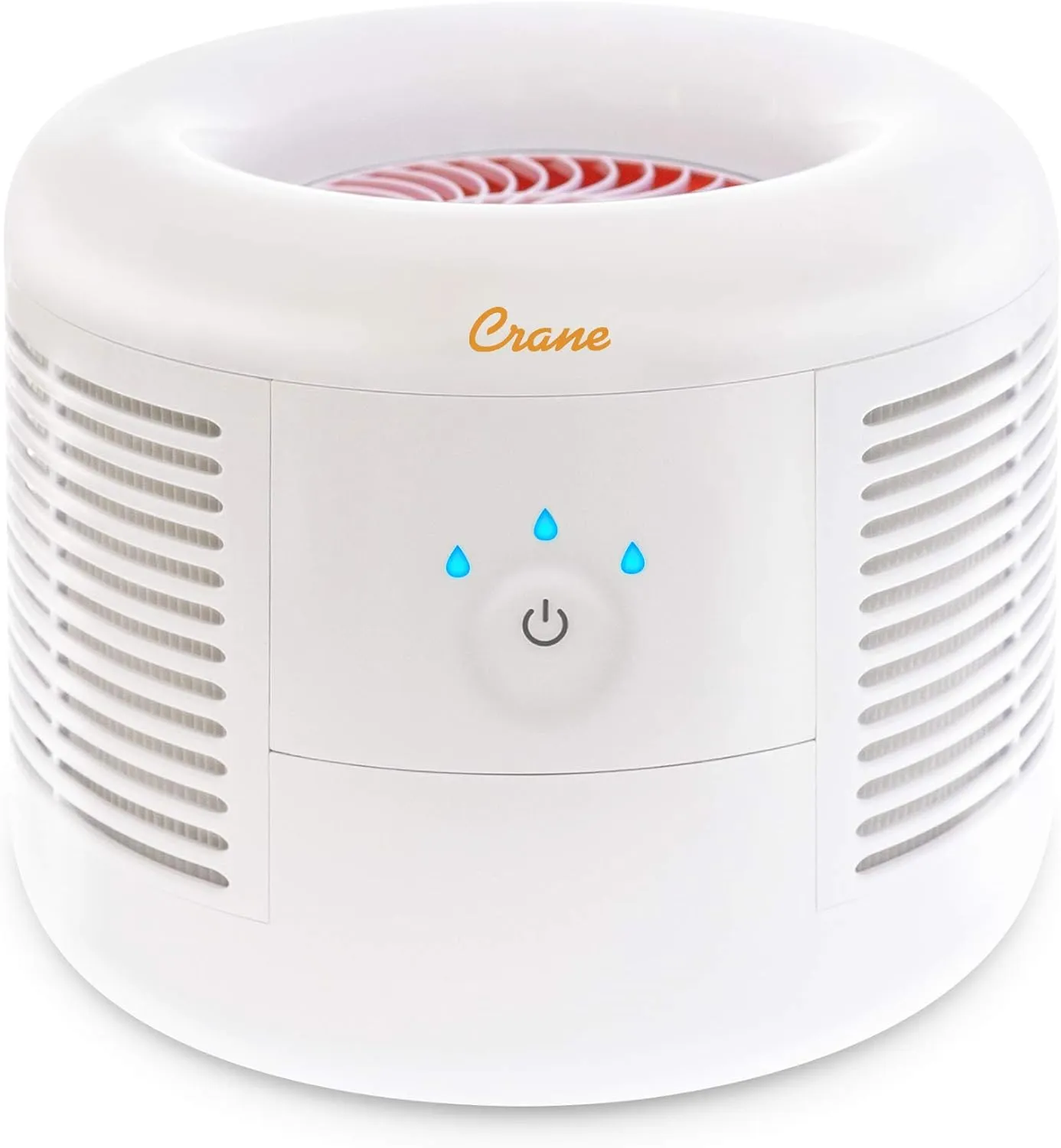 Crane Quiet HEPA Air Purifier for Home, Pets & Baby Nursery