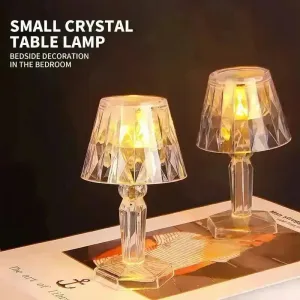 Crystal Mini Projection Table Lamp