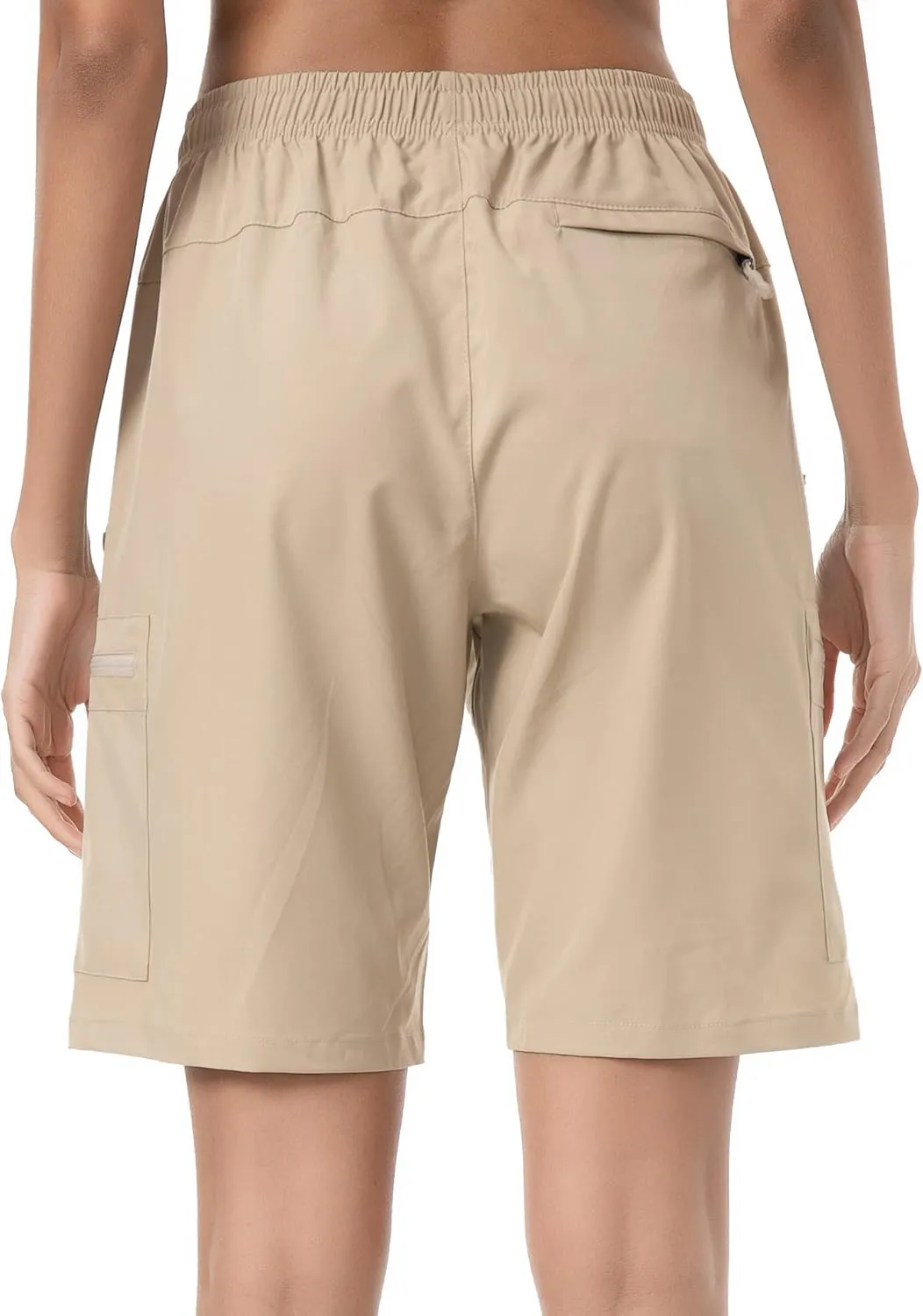 CT-Tebrun Women's Lightweight Hiking Cargo Shorts Quick Dry Breathable Summer Shorts Women Travel Athletic Golf with Pockets