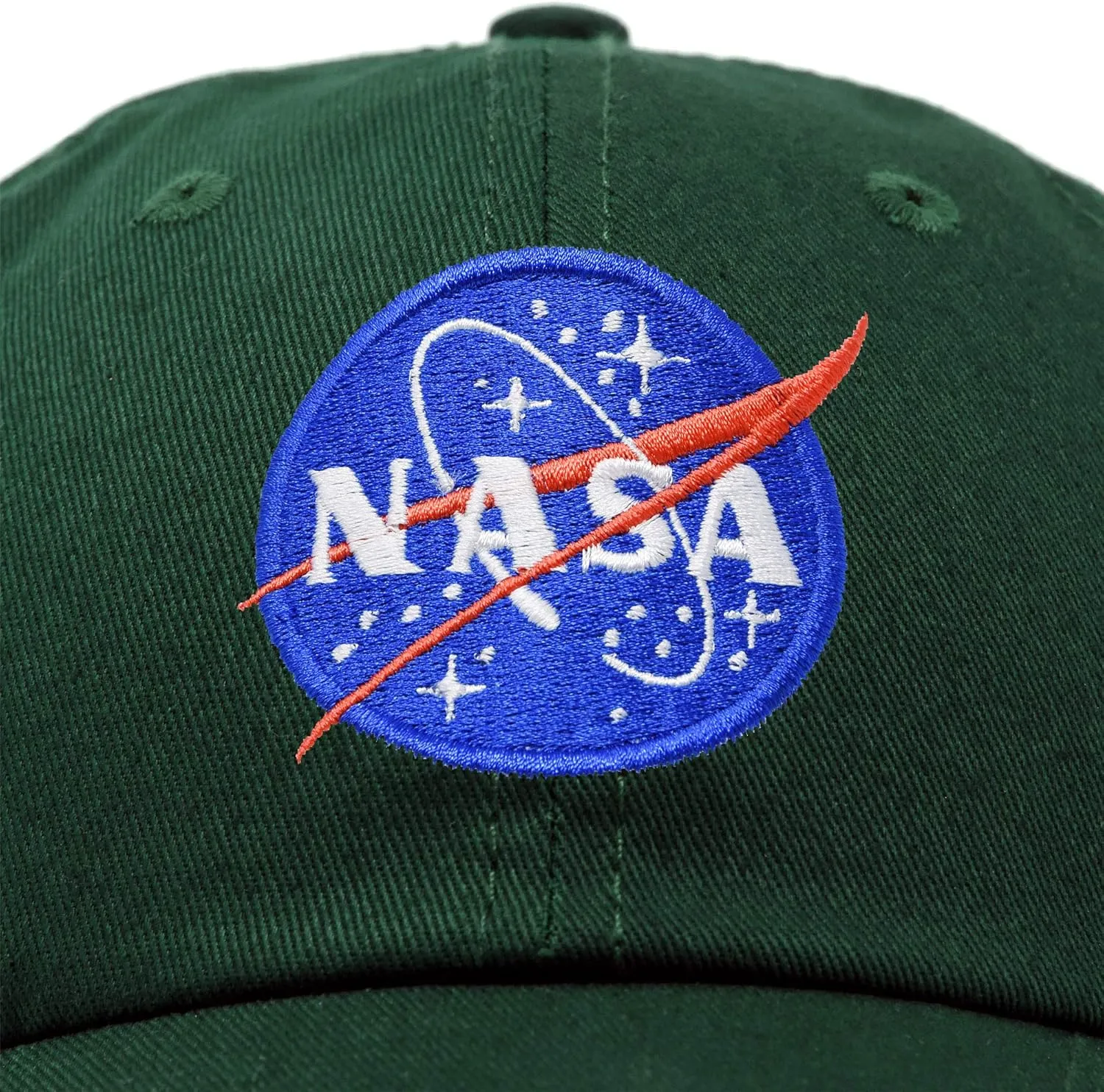 DALIX NASA Embroidered Mens Womens Cotton Dad Hat Baseball Cap Adjustable