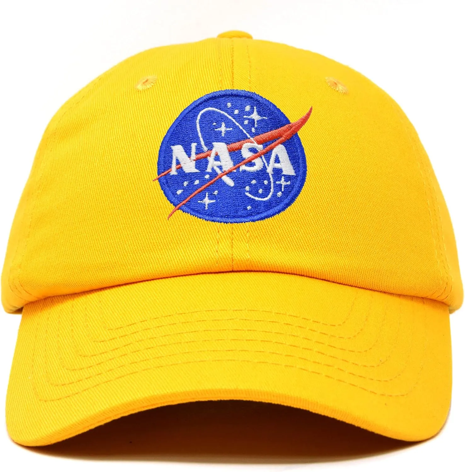 DALIX NASA Embroidered Mens Womens Cotton Dad Hat Baseball Cap Adjustable