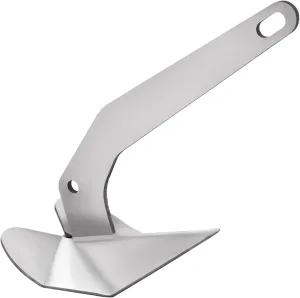 Delta Style Boat Anchor,316 Stainless Steel Wing Style Boat Anchor Triangle Plow Anchor Heavy Duty Marine Grade Triangular Anchor for Small Yachts,Sail, Boats