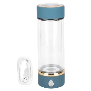 Demeras Water Bottle Hydrogen Water Ionizer Hydrogen Machine Hydrogen Rich Water Bottle USB Charging with High Hydrogen Concentration for Travelling