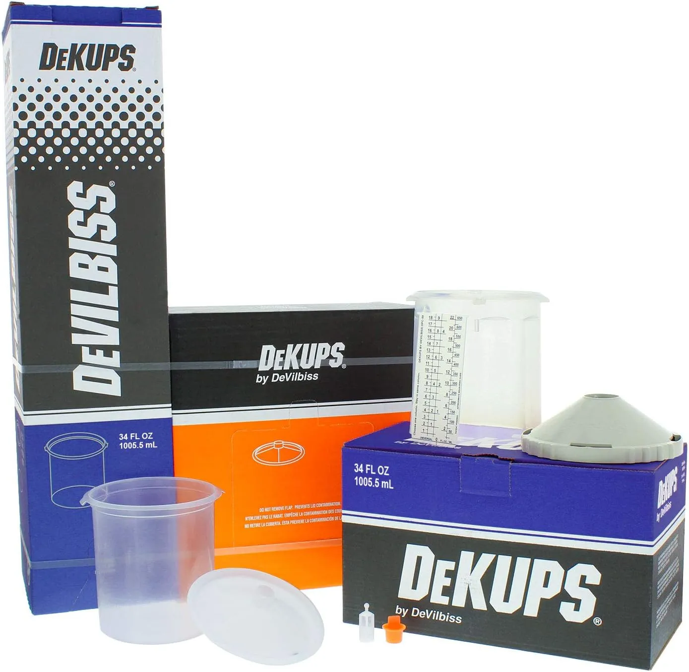 DeVilbiss Dekups 34 Oz Starter Kit-Hvlp Spray Paint Gun