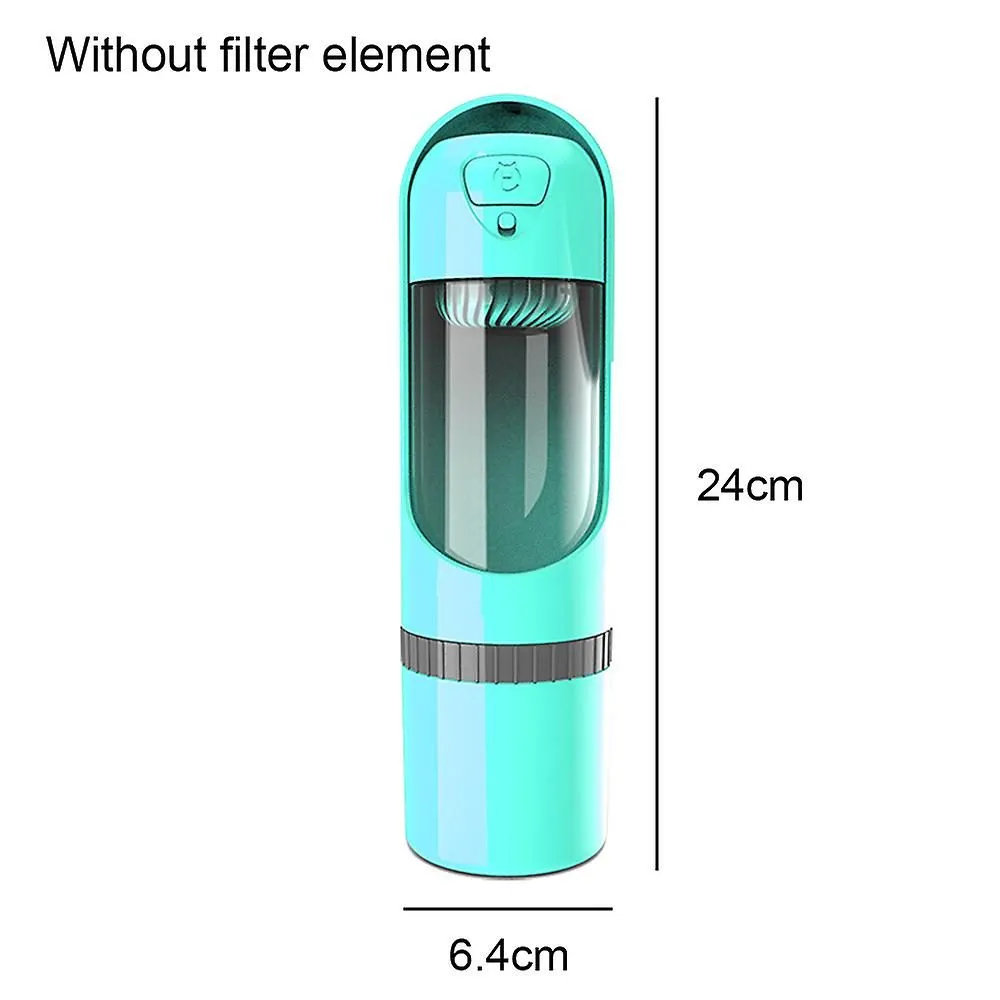Dog Water Bottle With Filter Portable 2in1 Dog Water Bottle Cup With Food Cont