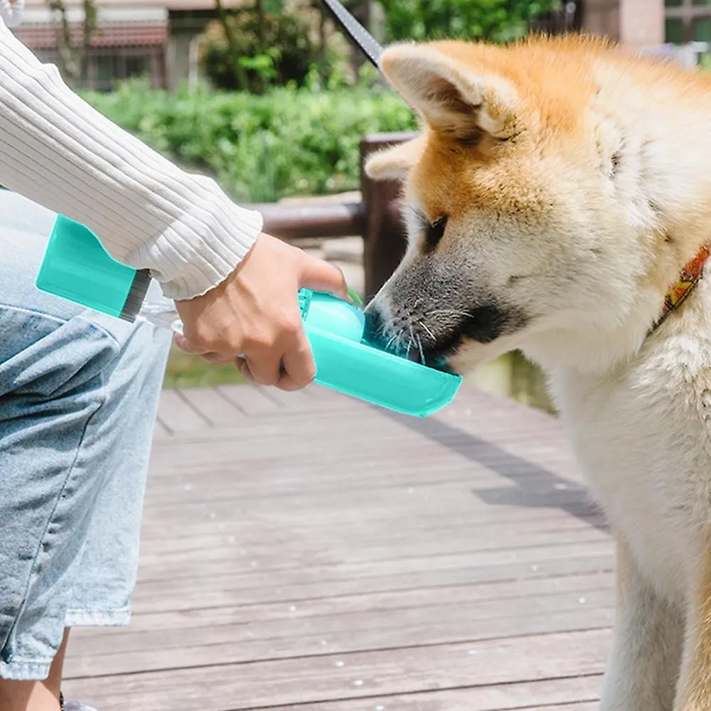 Dog Water Bottle With Filter Portable 2in1 Dog Water Bottle Cup With Food Cont