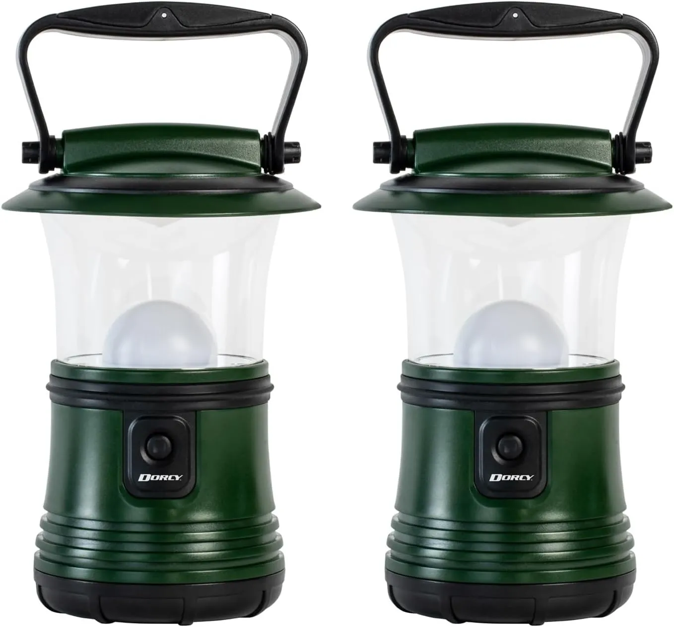 Dorcy 500 Lumen Camping Lantern - 2 Pack
