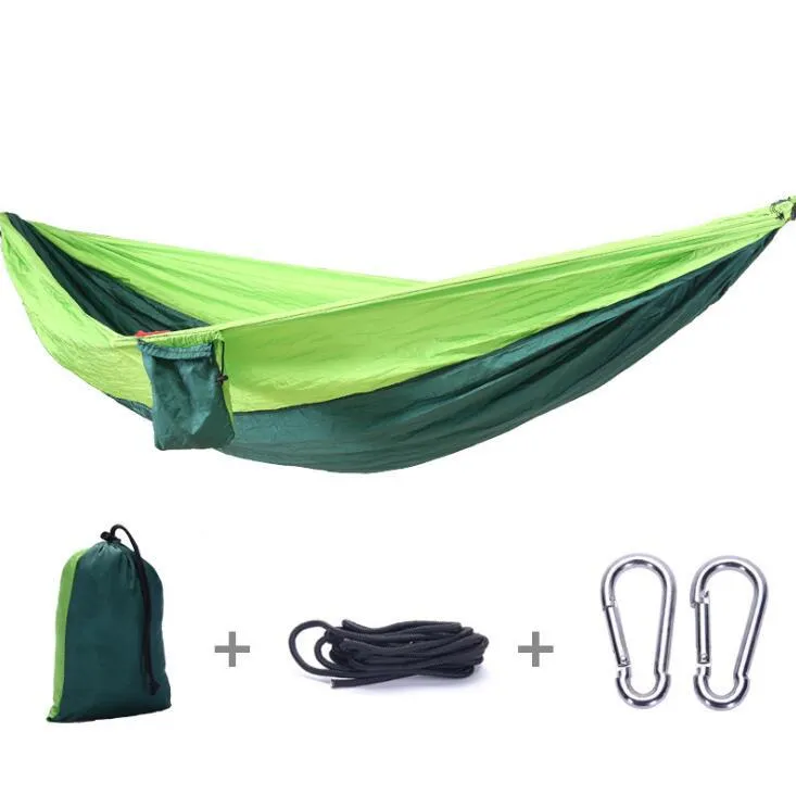Double Affordable shipping Hammock Advanced technology Portable Parachute Camping DY1T