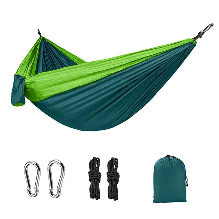 Double Person outdoor Parachute Hammock & Straps