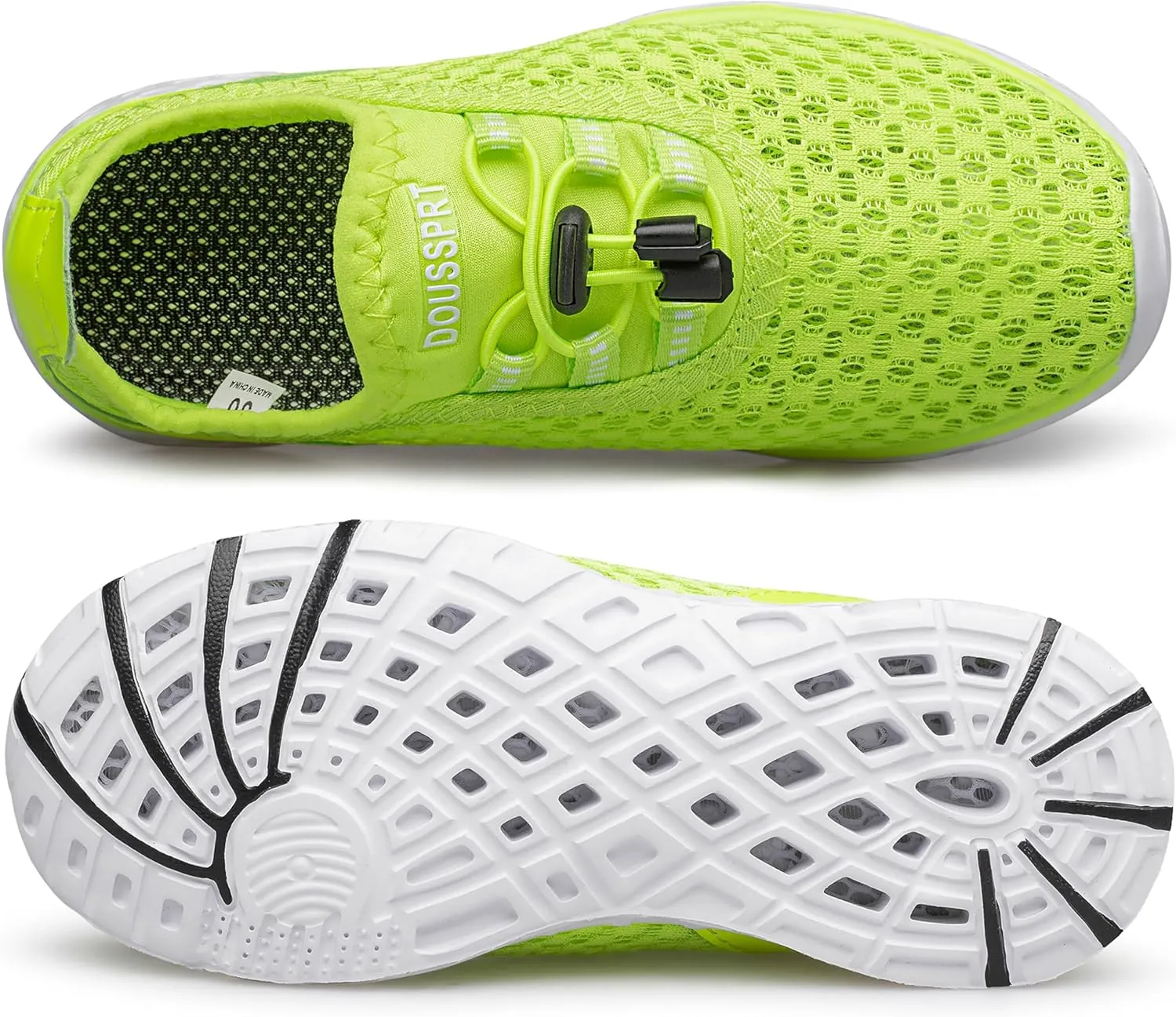 DOUSSPRT Water Shoes for Kids Boys Girls Quick Dry Beach Sports Swim Pool Aqua Shoes for Toddler/Little Kid/Big Kid