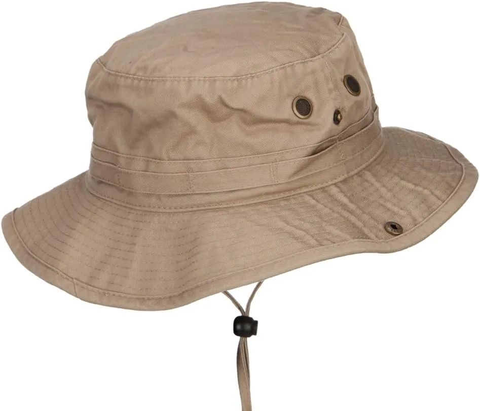 e4Hats.com Hiking Map Patched Washed Hunting Hat