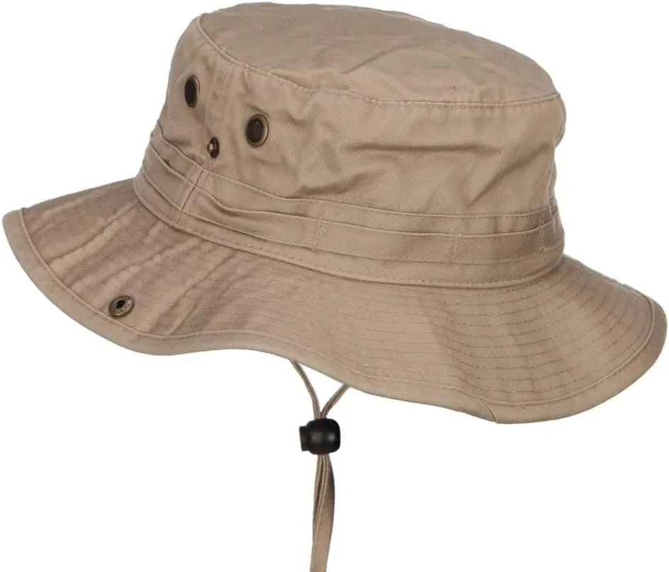 e4Hats.com Hiking Map Patched Washed Hunting Hat