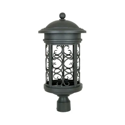 Ellington One Light Post Lantern in Oil Rubbed Bronze
