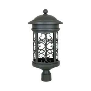 Ellington One Light Post Lantern in Oil Rubbed Bronze