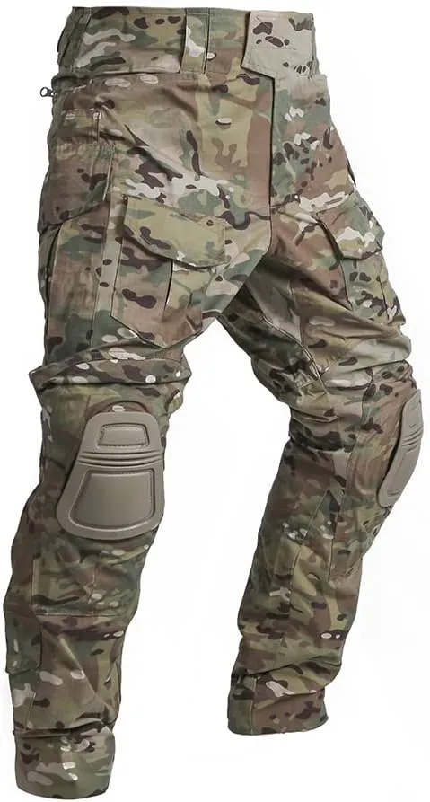 emersongear G3 Tactical Pants,Ripstop Cargo Pants for Men Camo Army Training Hiking Hunting Camping Fishing Available