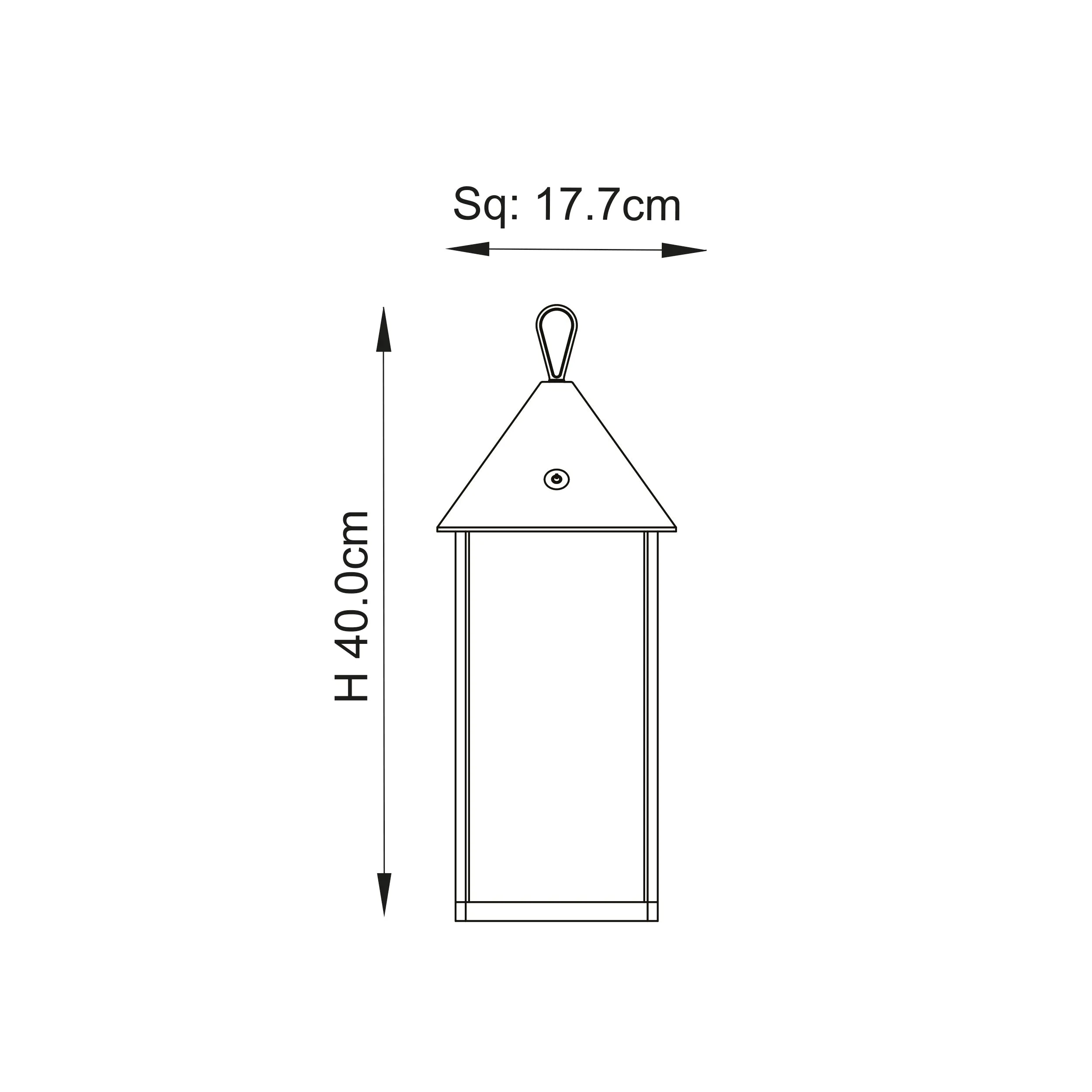 Endon 106790 Hoot 1lt Table Matt black 3.15W LED (SMD 2835) Warm White