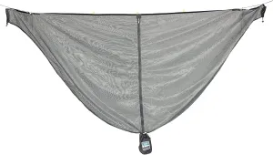 Equip Outdoors Hammock Mosquito Net with No-See Polyester Mesh 360-Degree Protection Camping Hammock, Travel Hammock, Portable Hammock Accessories Included, Camping Essentials (Grey)