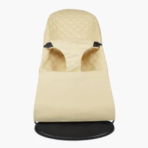 Fabric seat for Bouncer Belltop Compatible with Babyjörn Bouncer (Cover, seat): Balance, Soft & Bliss. Cover for Baby Bouncer. Baby seat for Hammock: Ergonomic fit. Hypoallergenic - Beige
