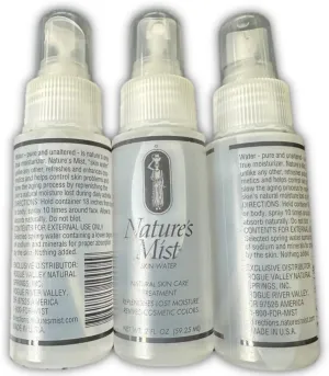 Face of The Water Eye & Face Mist, Set of 3, 2 oz Bottles
