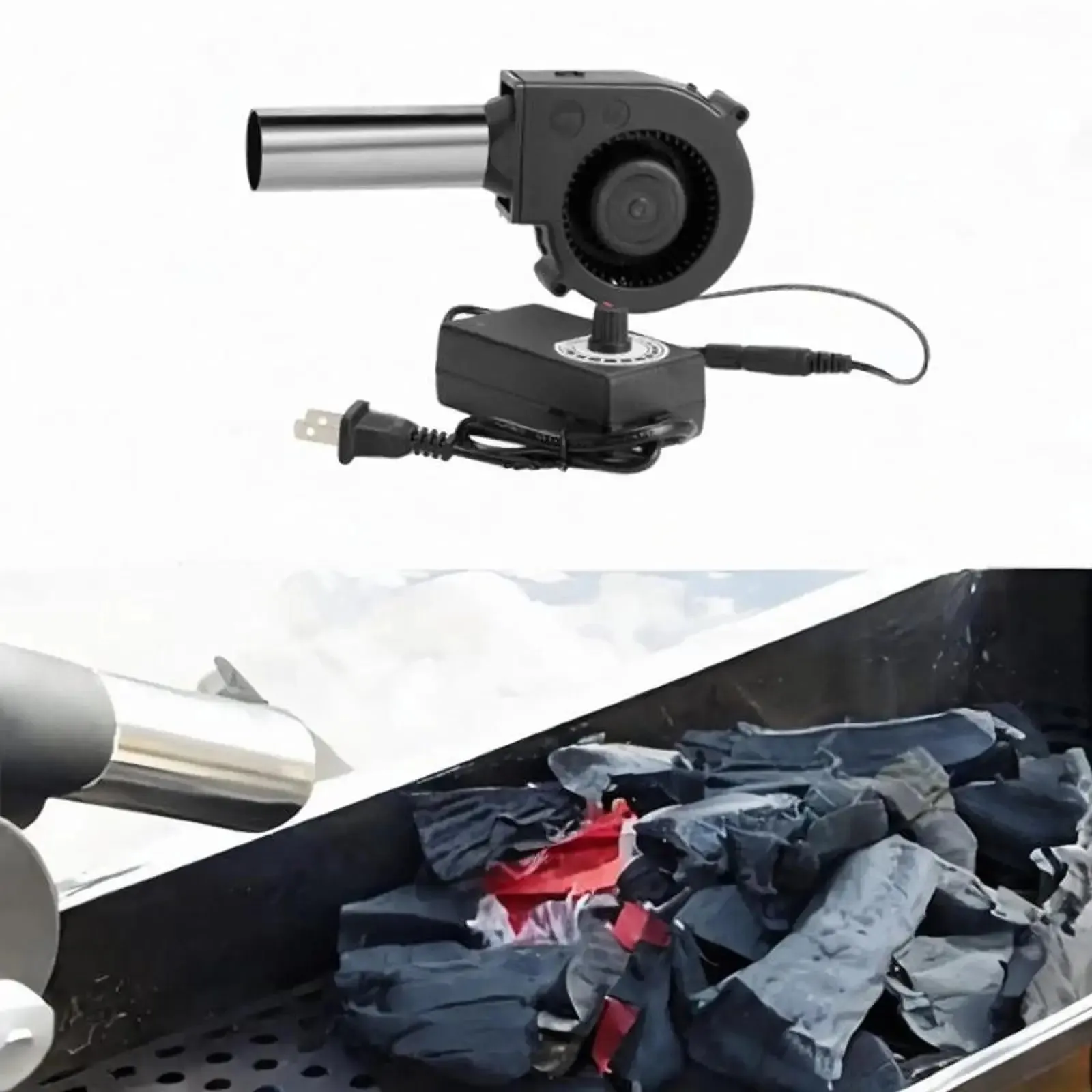 Fast Barbecue Bellow Fan Blower Inflatable Grill BBQ for Tools Hiking Camping Grill All-inclusive Shipping guarantee Air Adjustable Starter Speed Replacement