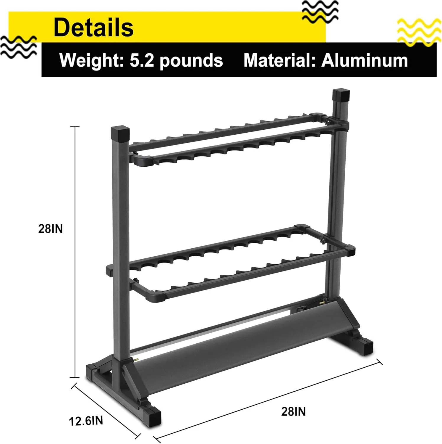 Fishing Rod Holders,Fishing Pole Holders,Fishing Rod Rack,24 Slots to Hold Rods & Reel Combo,Lightweight Aluminum Vertical Fish Pole Garage Storage Ground Display Stand (Gray)