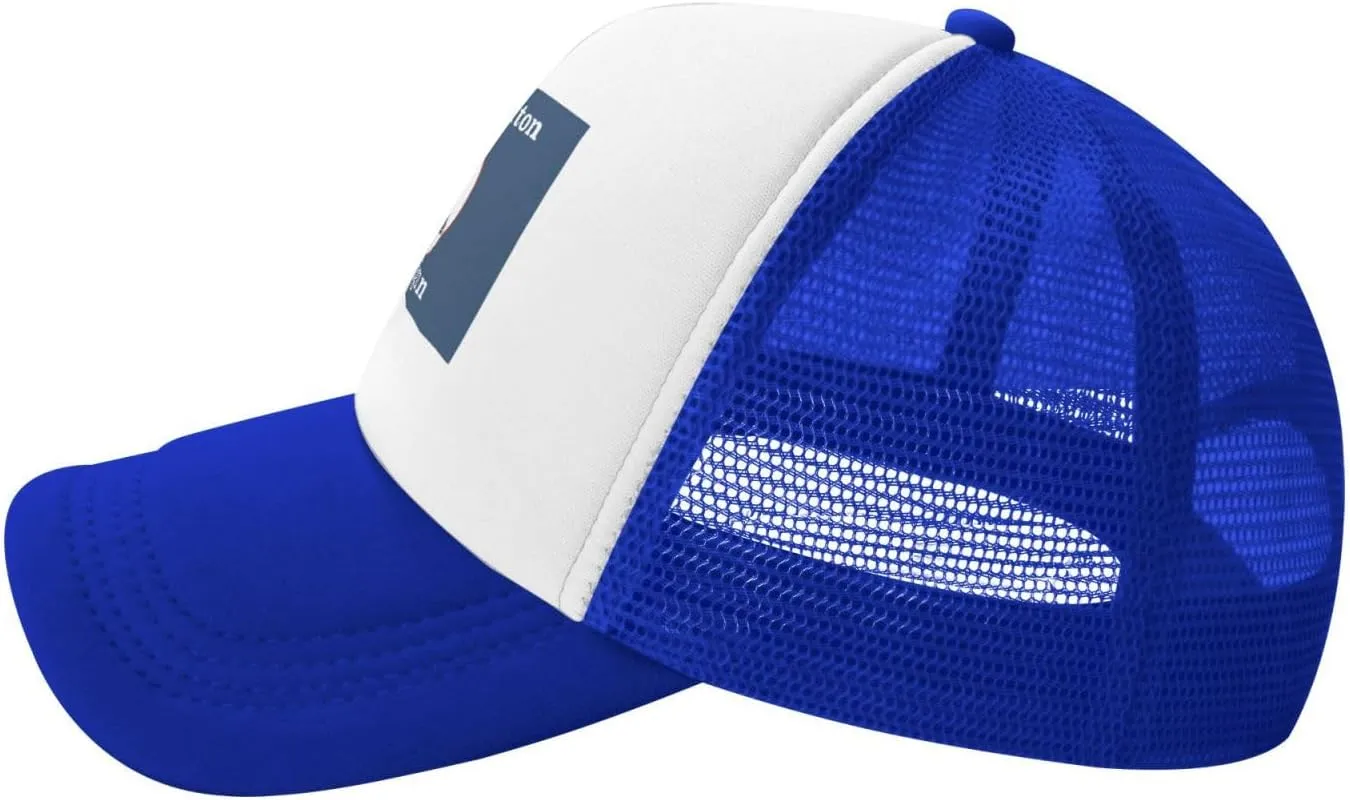 Flag of Fenton, Michigan Baseball Cap for Men Women Adjustable Breathable Mesh Trucker Hat Unisex