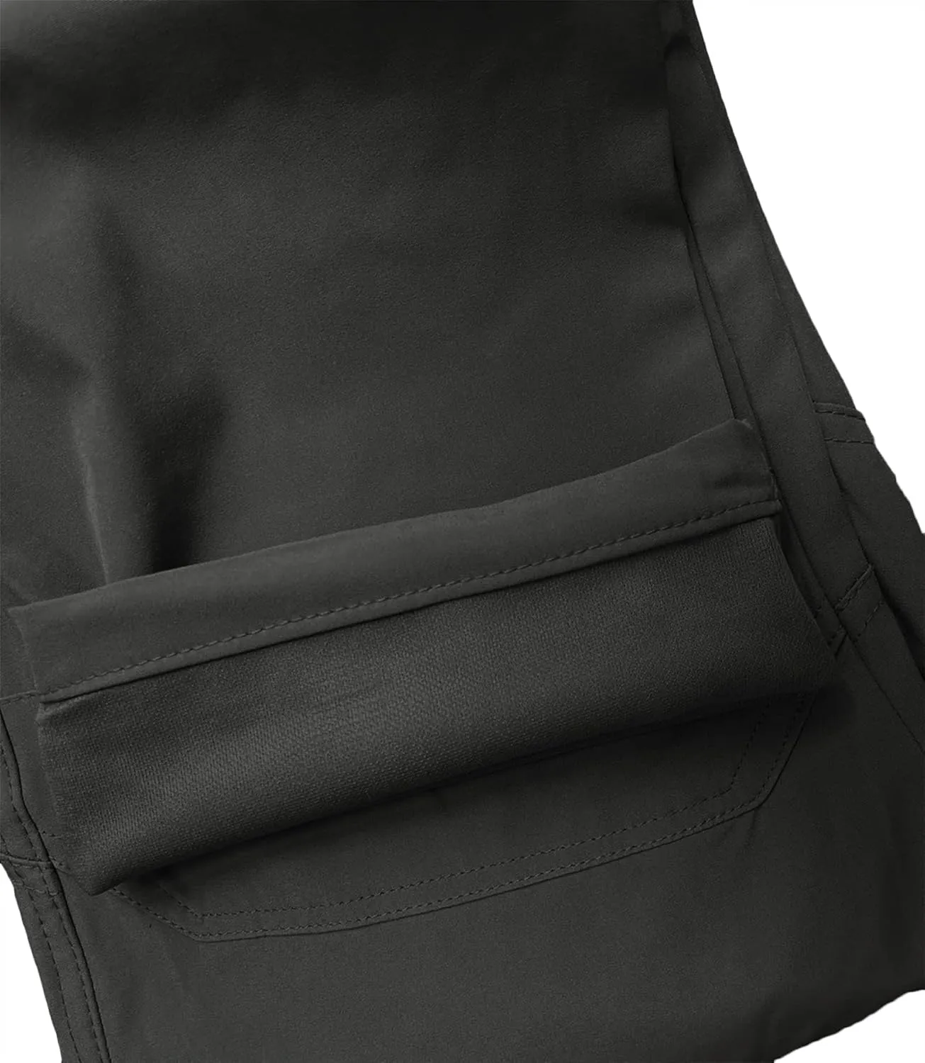 FLYFIREFLY Men's Cargo Hiking Pants Lightweight Waterproof Tactical Pants Outdoor Work Pants with Pockets(No Belt)