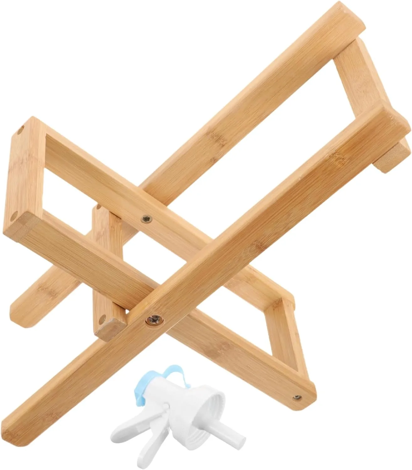 Foldable Portable Water Jug Holder 1 Set Gallon Water Dispenser Stand Easy to Install Valve