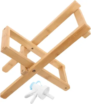 Foldable Portable Water Jug Holder 1 Set Gallon Water Dispenser Stand Easy to Install Valve