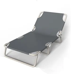 Folding Bed Leisure Folding Sheet Single Office Folding Nap Bed Portable Recliner Accompanying Bed Simple Nap Bed for Office/Home Nap (Color : 1, Size : A)