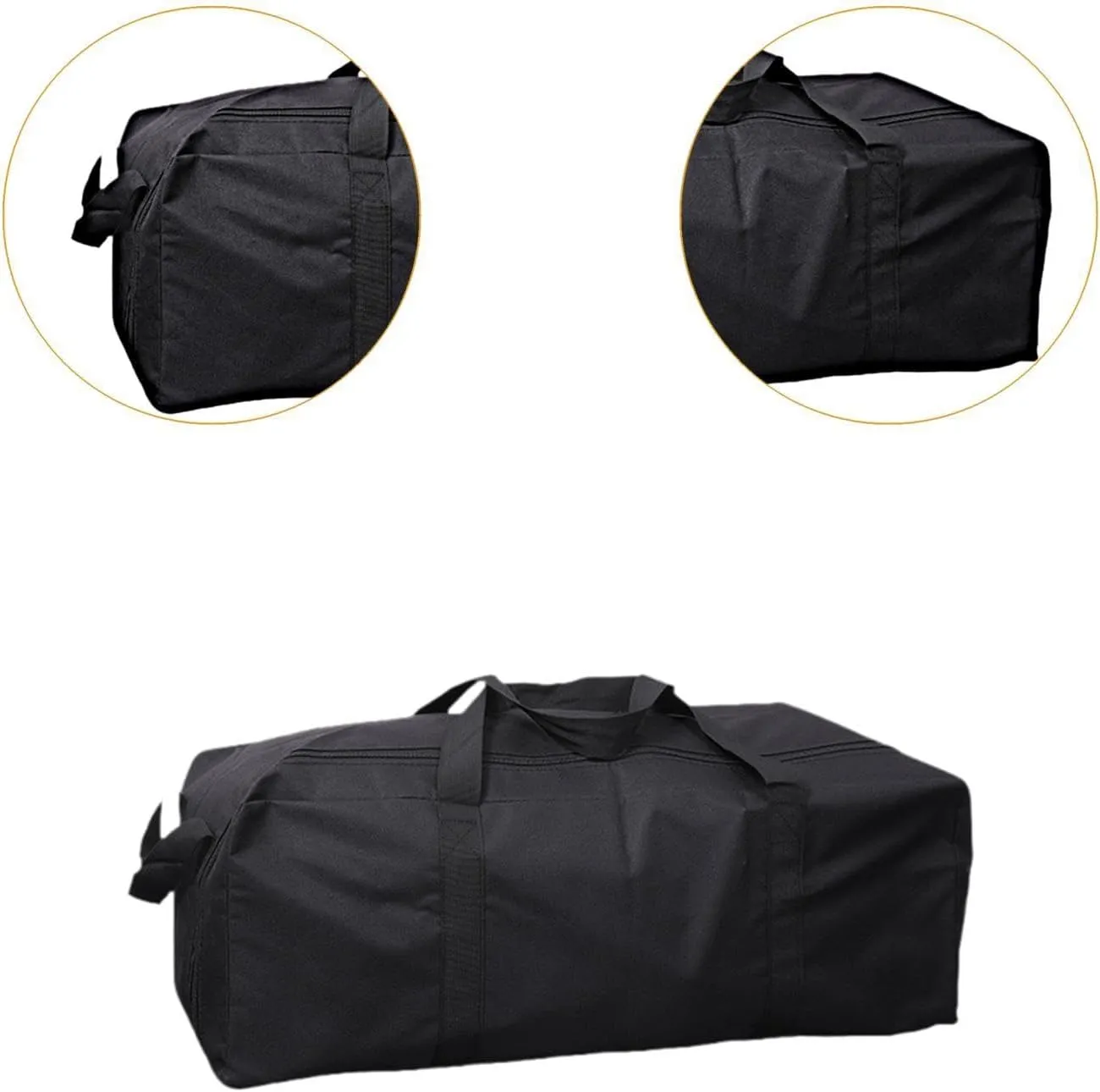 Folding Chair Bag Carry Bag Water Resistant Handbag Outdoor Camping Equipment Storage Bag for Folded Table Tripod Canopy Pole, 70 cmx30 cmx26 cm