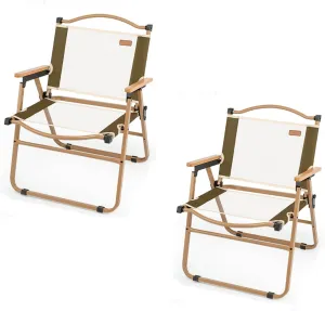 Folding Chair, Camping Chair 1/2/4 Piece Set Portable Mesh Breathable Back Chair Great for Camping Outdoor Use