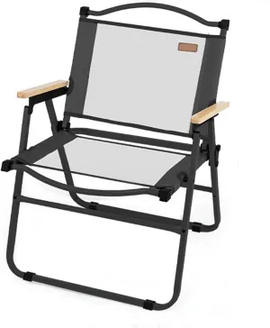 Folding Chair, Camping Chair 1/2/4 Piece Set Portable Mesh Breathable Back Chair Great for Camping Outdoor Use