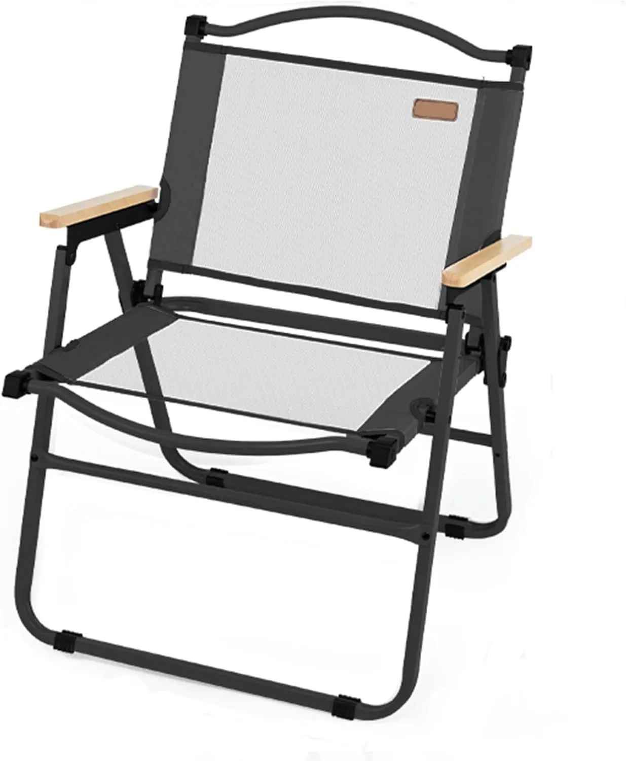 Folding Chair, Camping Chair 1/2/4 Piece Set Portable Mesh Breathable Back Chair Great for Camping Outdoor Use