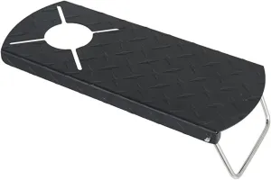 Folding Picnic Table with Gas Stove Portable Outdoor Camping Table with Insulated Surface