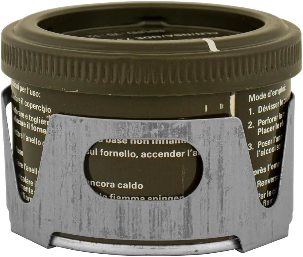 Fox Outdoor 94-49 Swiss M71 Compact Stove with Fuel - New - Olive Drab