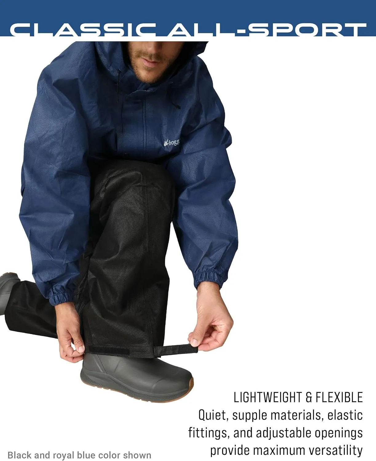 FROGG TOGGS Men's Classic All-Sport Waterproof Breathable Rain Suit