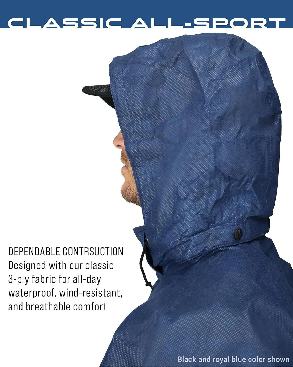 FROGG TOGGS Men's Classic All-Sport Waterproof Breathable Rain Suit