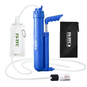 FS-TFC 6-Stage Portable Water Filter - 0.01 Micron UF - Fast Flow for Outdoor Adventures