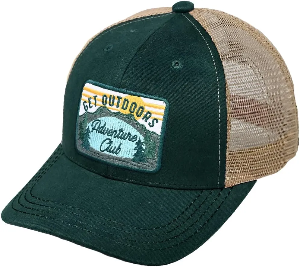 Funky Junque Premium Mesh Trucker Hat - Adjustable Snapback Baseball Cap - Dad's Day Gift - Breathable Outdoor Retro Style