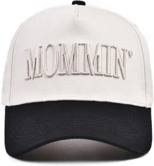 Funny Mommin Hat for Women, Mama Too Busy to Care Truck Hat Gifts Adjustable Washed Cotton Embroidered Mom Baseball Cap