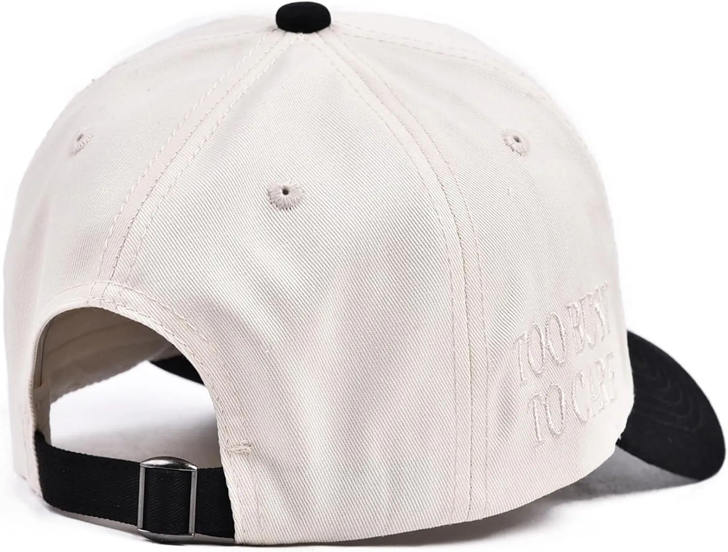 Funny Mommin Hat for Women, Mama Too Busy to Care Truck Hat Gifts Adjustable Washed Cotton Embroidered Mom Baseball Cap