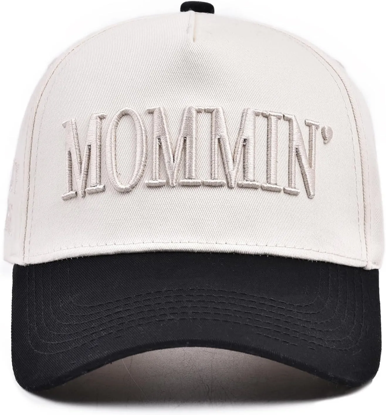 Funny Mommin Hat for Women, Mama Too Busy to Care Truck Hat Gifts Adjustable Washed Cotton Embroidered Mom Baseball Cap