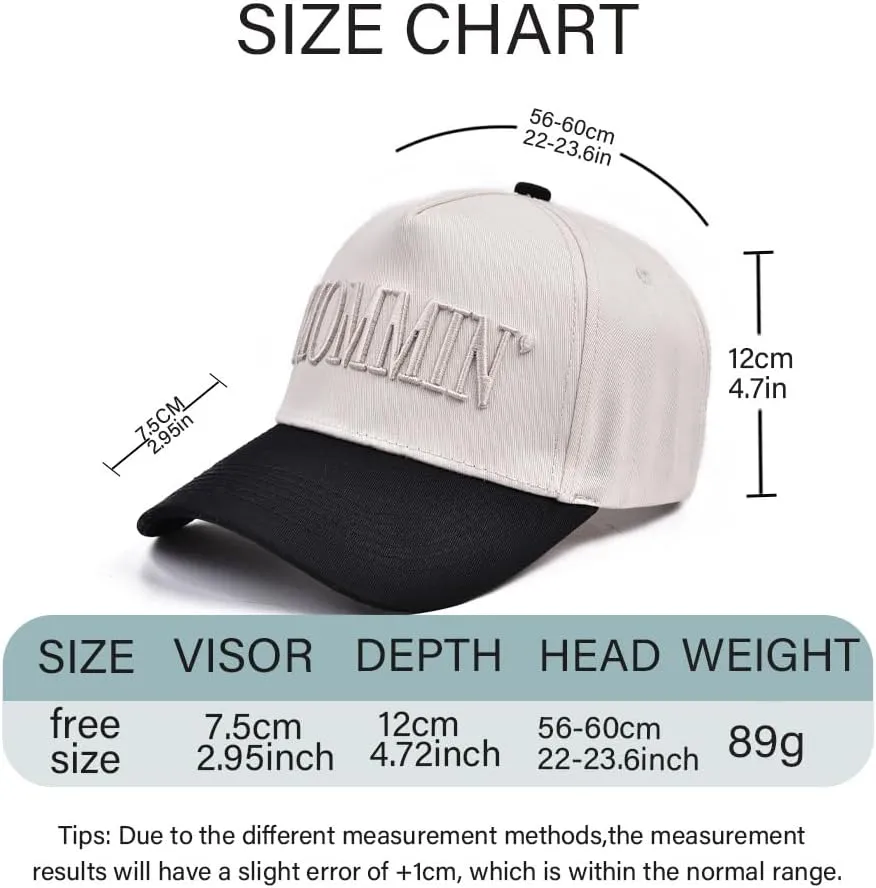 Funny Mommin Hat for Women, Mama Too Busy to Care Truck Hat Gifts Adjustable Washed Cotton Embroidered Mom Baseball Cap