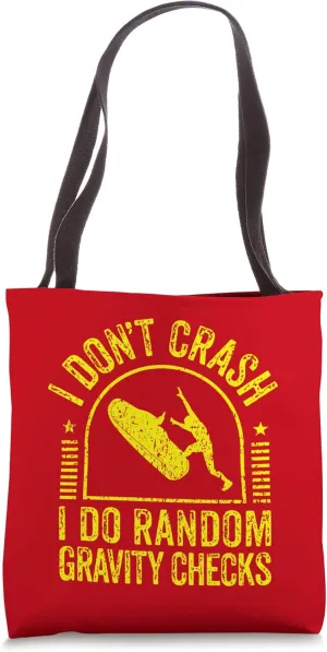 Funny Watercraft Rider Gravity Check I Hilarious Jet Skiing Tote Bag