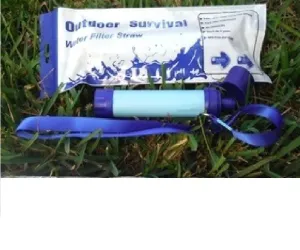 Galaxy Personal Water Filter Straw - Camp with Confidence!
