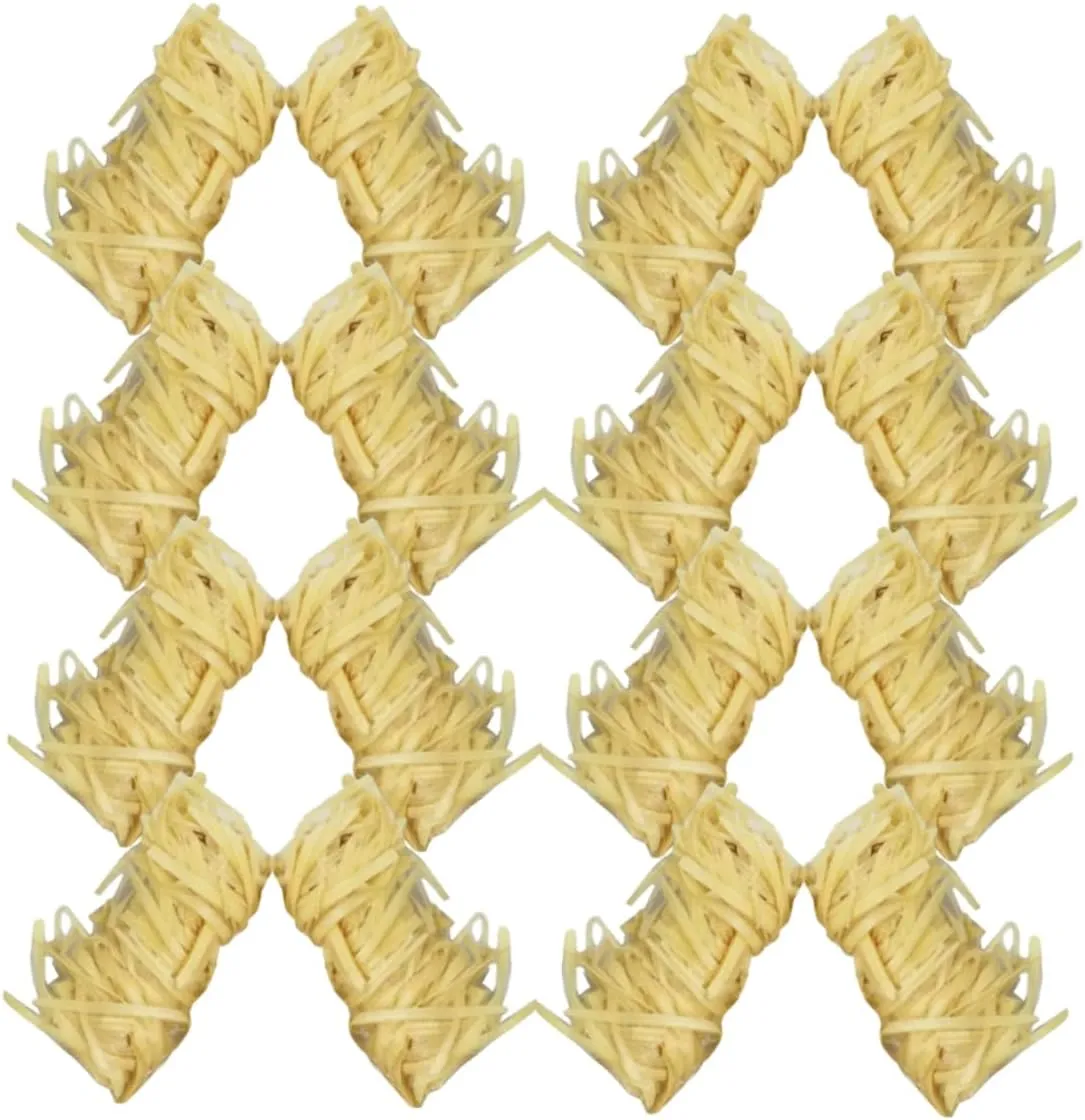 GALPADA 32-Pack Firelighters Natural Wooden Grill Camp Fire Starters for Emergency Outdoor Cooking Barbecue Camping and Survival Kits