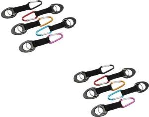 GANAZONO 2sets Water Bottle Carrier Clip Bottle Hanging Buckle Sports Bottle Water Filter Bottle Water Bottle Hook Buckle Water Bottle Carrier Hook Water Bottles Drink Bottle Buckle 5pcs*2