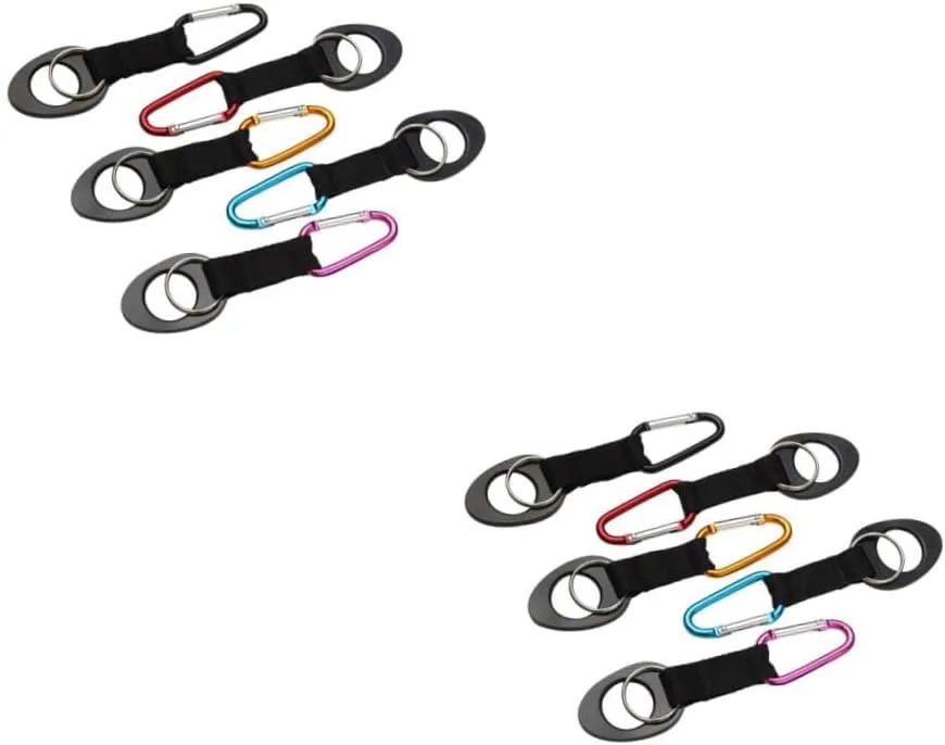 GANAZONO 2sets Water Bottle Carrier Clip Bottle Hanging Buckle Sports Bottle Water Filter Bottle Water Bottle Hook Buckle Water Bottle Carrier Hook Water Bottles Drink Bottle Buckle 5pcs*2