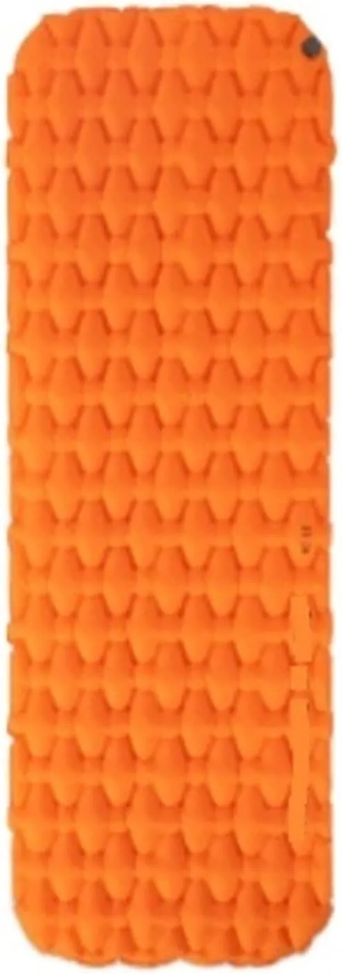 GaRcan Folding Portable Ultra-Light Inflatable Mattress Outdoor Camping Single Person Thick Widening Moisture Proof Pad (Orange Widen)